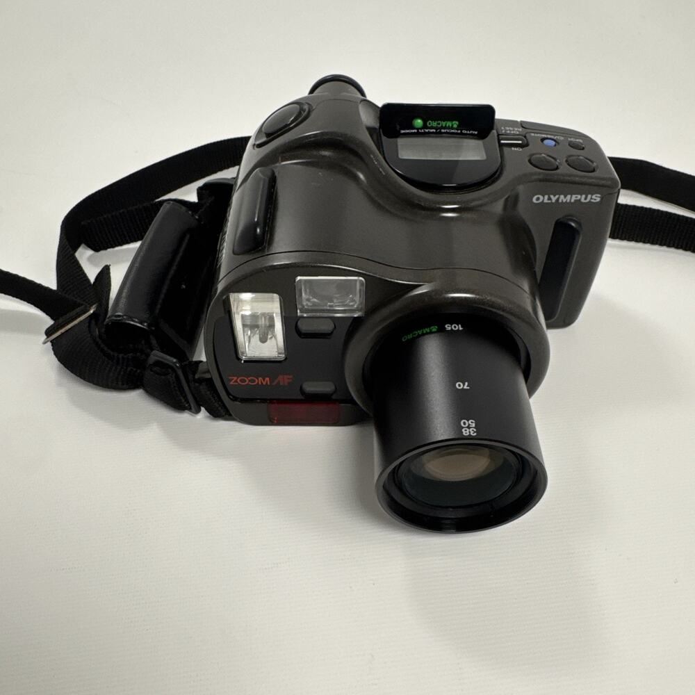 Olympus Camera AZ-330 Super Zoom Infinity Super Zoom 330 Film 35mm With Case - Picture 14 of 16